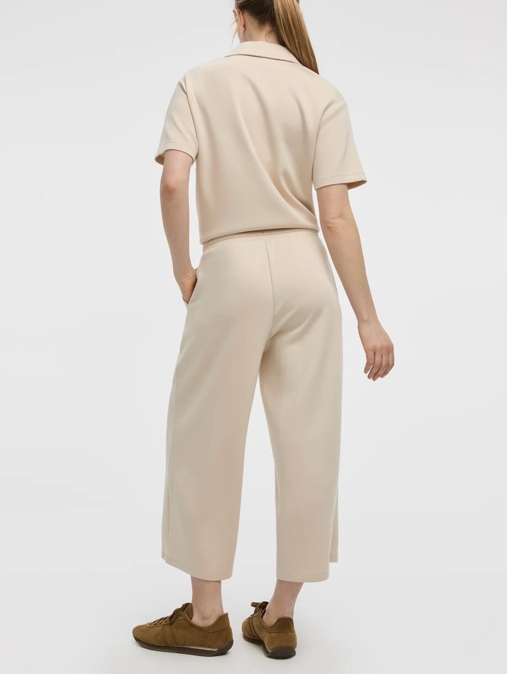 Cropped Wide-Leg Pants - HYLUX Hyba NWTs Size Medium - Picture 6 of 11